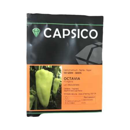 Semințe legume profesionale - Semințe ardei conic, verde deschis, Octavia F1