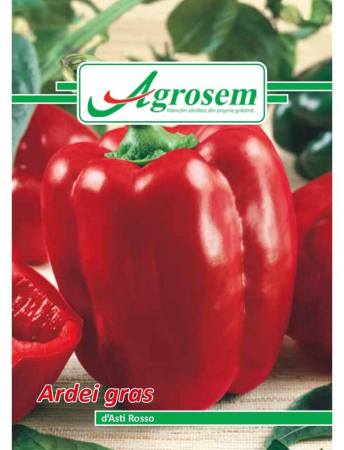 Seminţe și material săditor - Semințe ardei gras D'asti Rosso, 0,7 gr