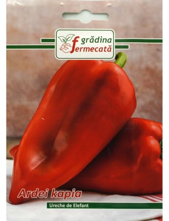 Seminţe și material săditor - Semințe ardei kapia Ureche de Elefant, 0.4 gr
