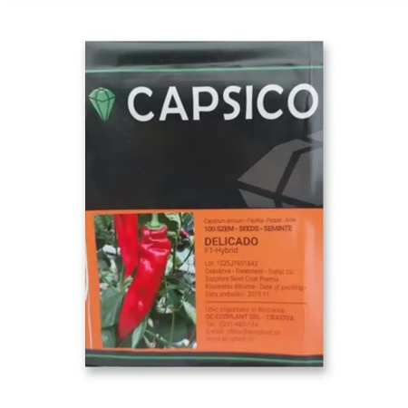 Seminţe și material săditor - Semințe ardei tip dulce Italiano, Delicado F1