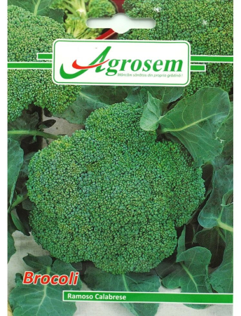 Seminţe și material săditor - Semințe broccoli Ramoso Calabrese, 5 gr