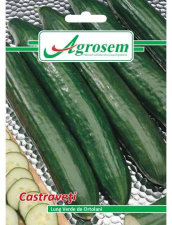 Semințe Hobby - Semințe castraveți Lungo Verde Ortolani, 2.5 gr