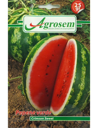 Semințe semiprofesionale - Semințe Pepene Verde Crimson Sweet