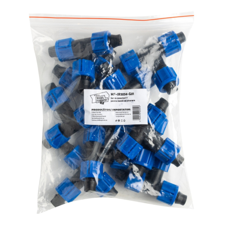 Irigaţii - Set 10 conector T Micul Fermier, pentru banda de picurare