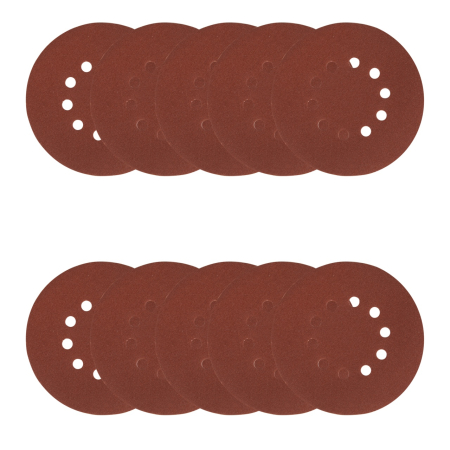 Set 10 hartie abraziva P120 10gauri 215mm [3]