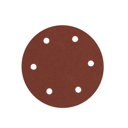 Constructii - Set 10 hartie abraziva P120 6gauri 215mm