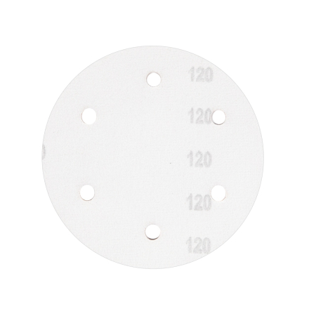 Set 10 hartie abraziva P120 6gauri 215mm [2]