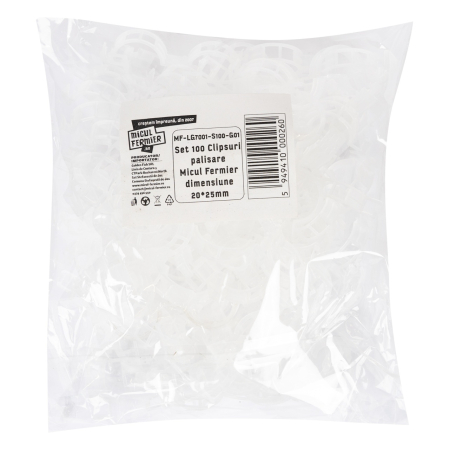 Set 100 Clipsuri palisare Micul Fermier dimensiune 20*25mm [3]