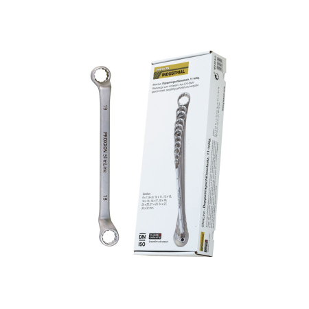 Întreținere casă și fermă - Set 11 chei inelare cu cot Slim - Line, Proxxon 23812