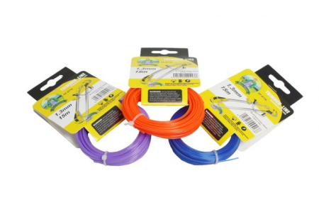 Motocoase si accesorii - Set 14buc fir motocoasa(trimmer) Micul Fermier 1.3mm*15m, rotund