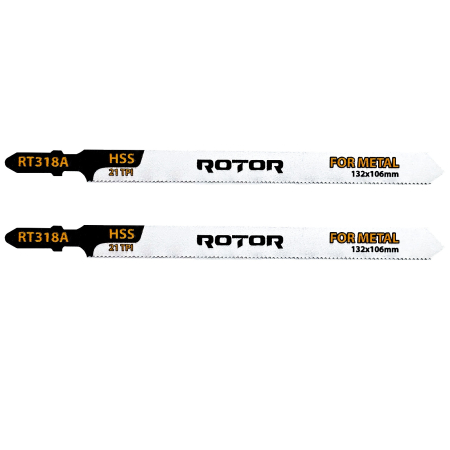 Scule Electrice  - Set 2 buc Panza fierastrau pendular pentru metal, ROTOR RT318A HSS