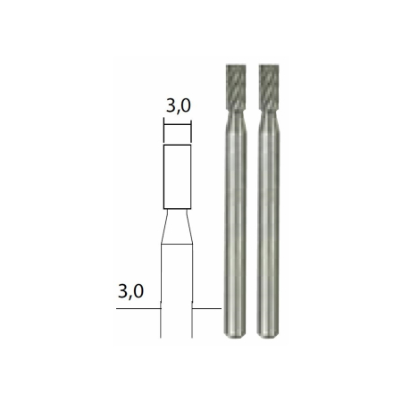 Set 2 freze cilindrice din aliaj de otel-wolfram-vanadiu, Proxxon 28722 [2]