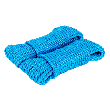 Sfori de gradina - Set 2 sfori polipropilena Micul Fermier, fir rasucit, diametru 5mm, lungime 10m