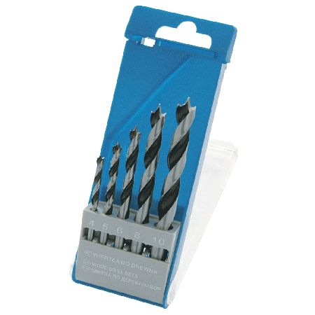 Consumabile si accesorii - SET BURGHIE LEMN DIN OTEL 3-10MM - 8P.