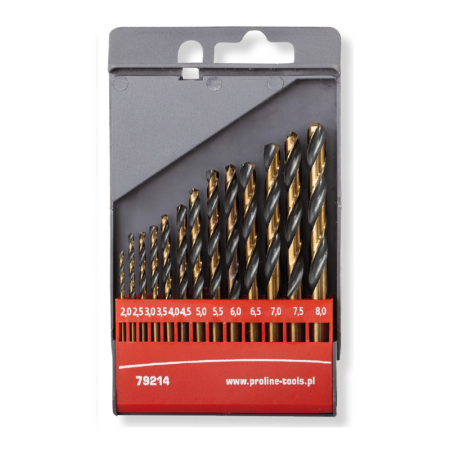 Metal - SET BURGHIE METAL HSS 135° IN CASETA 2.0-8.0MM - 13P.