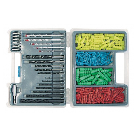 Consumabile si accesorii - SET BURGHIE-ZIDARIE-LEMN-METAL/VARFURI-DIBLURI - 300P.