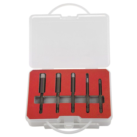 Diamante - SET CAROTE DIAMANTATE CU TIJA FIXARE 5-12MM - 5P.