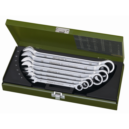 Chei si seturi chei - Set chei combinate, Proxxon 23275, cu clichet MICRO-SPEEDER standard