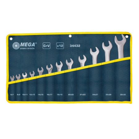 Scule de mana - SET CHEI FIXE CR-VA 6-32MM - 12P.