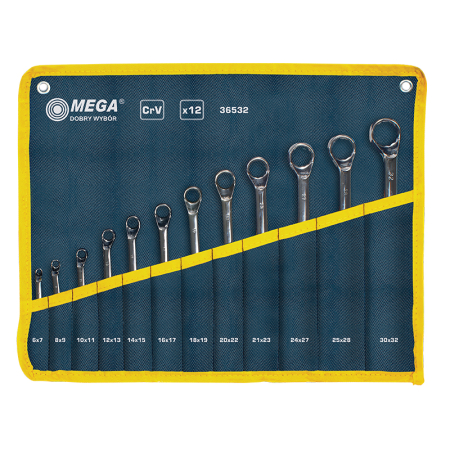 Scule de mana - SET CHEI INELARE COTITE CR-VA 6-32MM - 12P.