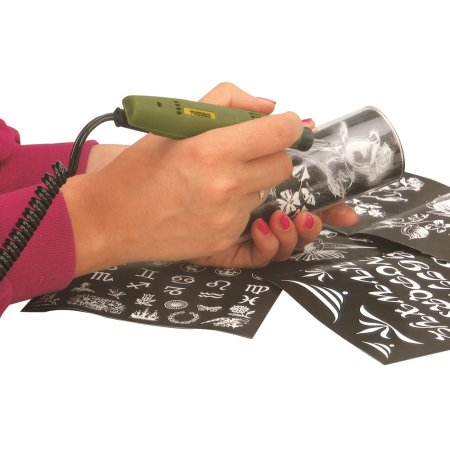 Set complet pentru gravura pe sticla ' Trial Glass ', Proxxon 28635 [3]