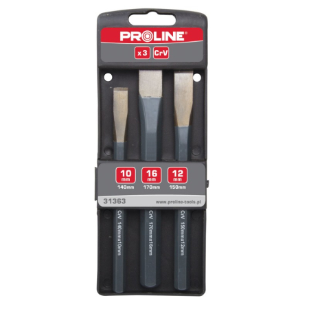 Taiere metal - SET DALTI CR-VA PENTRU METAL - 3P.