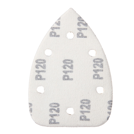 Set hartie abraziva 135x95mm P120 6 gauri (10/set) [2]