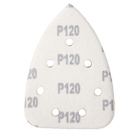 Set hartie abraziva 135x95mm P120 7 gauri (10/set) [2]