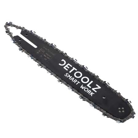 Set lama si lant drujba Detoolz, lungime 14'', pas 3/8'', grosime 1.3mm, 50 pinteni, 25 dinti, full chisel [3]