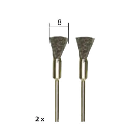 Set perii din otel inoxidabil, 8mm, Proxxon 28955 [1]