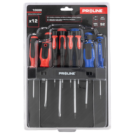 Scule de mana - SET SURUBELNITE S2 MANER SOFT-TOUCH CU SUPORT - 12P.