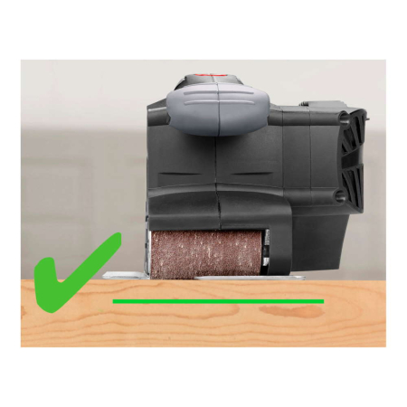 SKIL 1215 AA, Slefuitor cu banda F0151215AA, 300 m/min, 650W, + accesorii [10]