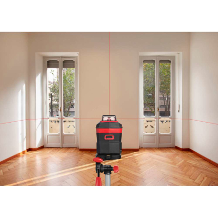 SKIL 1960 DA Nivela laser cu linie în cruce 360 garde, lumina rosie, raza actiune 20m, Accu Li-Ion, include incarcator micro USB si geanta de transport [1]