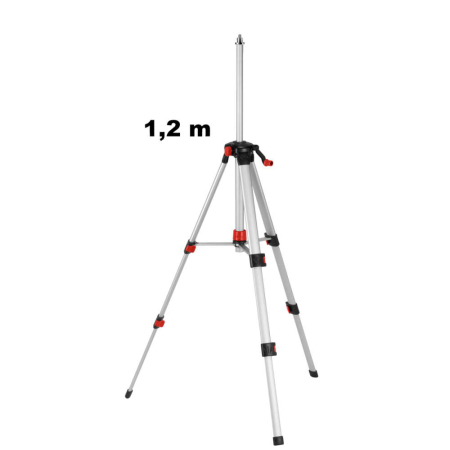 Nivele laser si Telemetre - SKIL 2610395906 Trepied mare, polivalent, 1.2m, in geanta din material textil + adaptor pentru montarea uneltelor de nivelare şi a altor obiecte