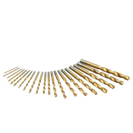 SKIL 2610S00918 set 21 burghie HSS, varf de 135°, pentru gaurire in otel, lemn si plastic [3]