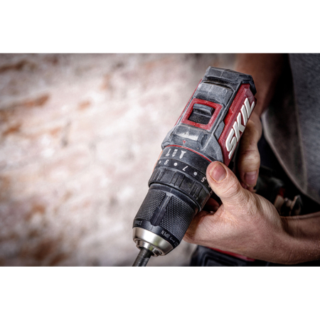 SKIL 3075 CA masina de gaurit cu percutie, compact Brushless, doua viteze, 0-500/0-1800/min, cuplu maxim 60 nm, doar corpul [6]