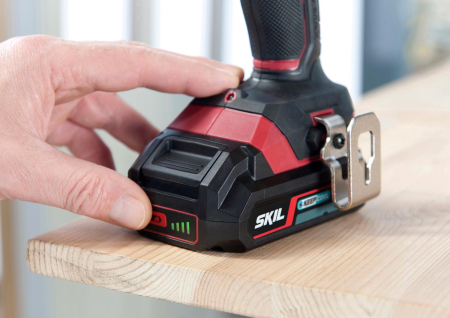 SKIL 3210 GB Surubelnita cu impact cu acumulator, 1x Accu, incarcator, geanta [9]