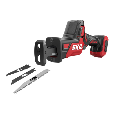 Întreținere casă și fermă - SKIL 3475 CA Fierastrau sabie compact Brushless, 3000 /min, 3x panze de schimb, doar corpul