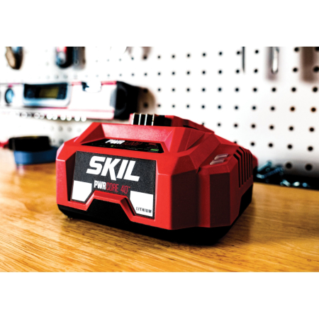 SKIL 4120 AA, Incarcator rapid PWRJUMP 40V Max, 3.0A, pentru acumulatorii SKIL PWRCORE 40 [1]