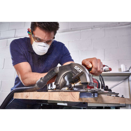 SKIL 5830 GA Fierastrau circular de mana, 1400W, 5300rpm, 190mm + cutie [11]