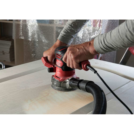 SKIL 7480 DA, Slefuitor cu zgomot si vibratii reduse SR1E7480DA, 400W, + geanta si accesorii [5]