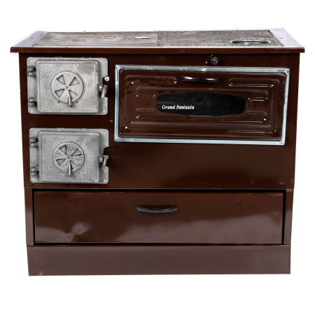 Casă - Soba pe lemne 9kW Grand Fantazia, cos dreapta