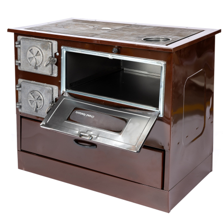 Soba pe lemne 9kW Grand Fantazia, cos dreapta [5]