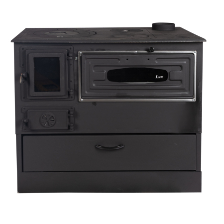 Incalzire pe Lemne - Soba pe lemne 9kW Grand Fantazia Lux, cos dreapta