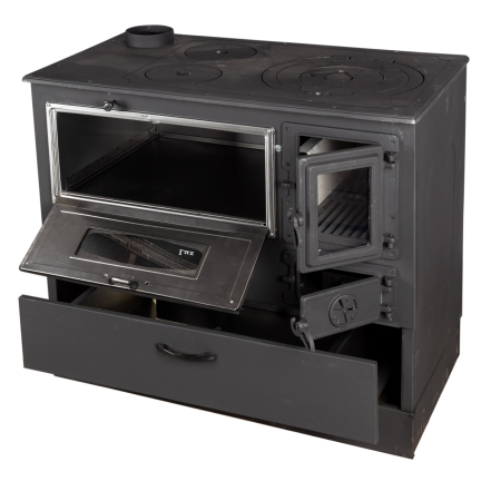 Soba pe lemne 9kW Grand Fantazia Lux, cos stanga [6]