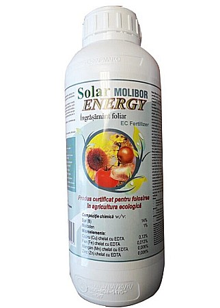 Îngrășăminte Ecologice - Îngrășământ Solar Molibor Energy