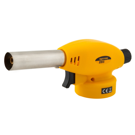 Întreținere casă și fermă - ST915 Cap arzator camping pe gaz ROTOR , 1300 °C , Aprindere electronica/ piezo