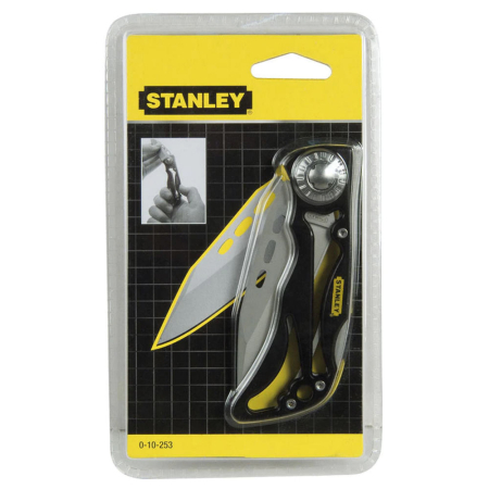 Stanley 0-10-253, Cutit Skeleton, lama tratata cu titan, buton pentru deschidere rapida, 173mm [3]