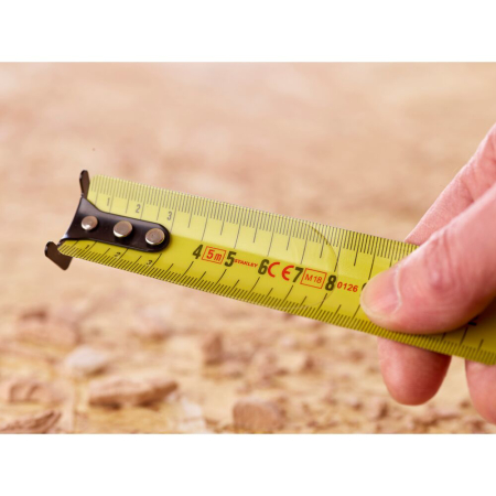 Stanley 0-33-720, ruleta fatmax 5m, Mylar®, BladeArmor, tru-zero, rupere la 3.35m, 5m x 32mm, blister [14]