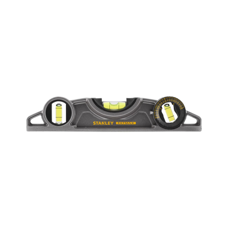 Stanley 0-43-609, nivela magnetica fatmax pro din aluminiu, 25 cm, 3 fiole, blister [1]